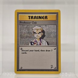 Professor Oak Base Set 2 Vintage Pokemon Card