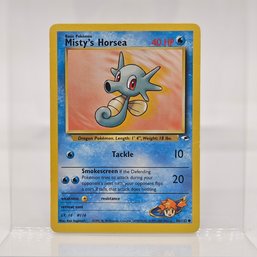 Misty's Horsea Vintage Pokemon Card Gym Series