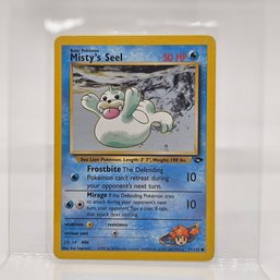 Misty's Seel Vintage Pokemon Card Gym Series