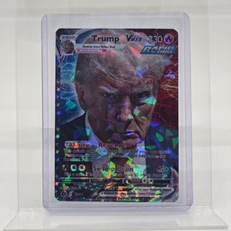 Donald Trump Pokemon Card Mugshot Edition