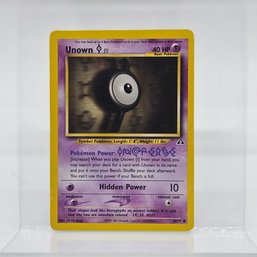 Unown I Vintage Pokemon Card Neo Set