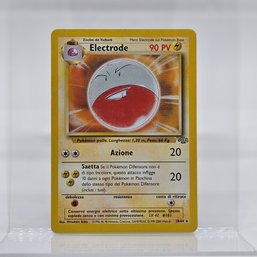 Electrode Non Holo Rare Vintage Pokemon Card Jungle Set