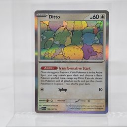 Ditto Holo S&V 151 Pokemon Card