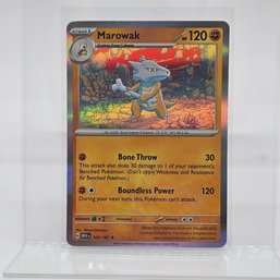 Marowak Holo S&V 151 Pokemon Card