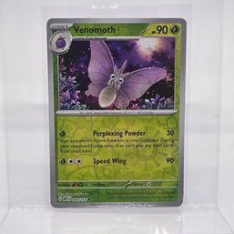 Venomoth Reverse Holo S&V 151 Pokemon Card