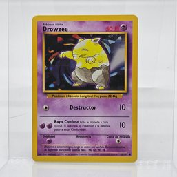 Drowzee  Vintage Spanish Pokemon Card Base Set