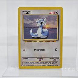 Dratini Vintage Spanish Pokemon Card Base Set