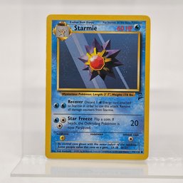 Starmie Vintage Pokemon Card Base Set 2