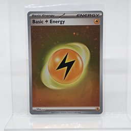 Lightning Enerfy Holo Pokemon 151 S & V Pokemon Card