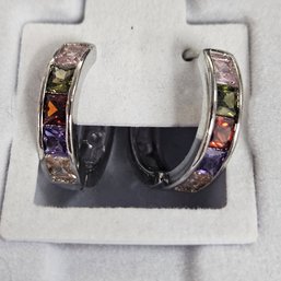 Pair Of Costume Jewelry Earrings # 9