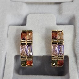 Pair Of Costume Jewelry Earrings # 11