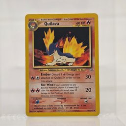 Quilava Neo Set Vintage Pokemon Card