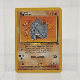 Rhyhorn Jungle Set Vintage Pokemon Card