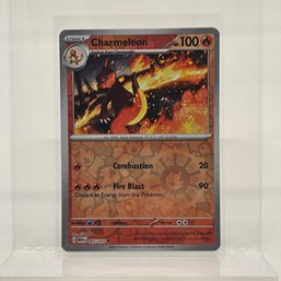 Charmeleon Reverse Holo Pokemon 151 Scarlet & Violet