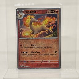 Rapidash Reverse Holo Pokemon 151 Scarlet & Violet