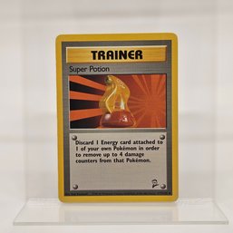 Super Potion Vintage Pokemon Card Base Set 2