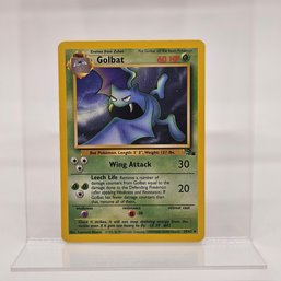 Golbat Vintage Pokemon Card Fossil Set