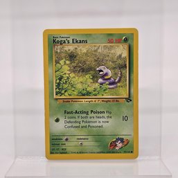 Koga's Ekans Vintage Pokemon Card Gym Set