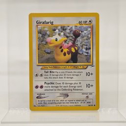 Girafarig Neo Destiny Vintage Pokemon Card