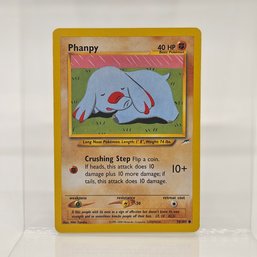 Phanpy Neo Destiny Vintage Pokemon Card