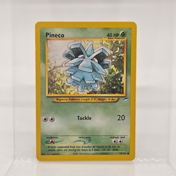 Pineco Neo Destiny Vintage Pokemon Card