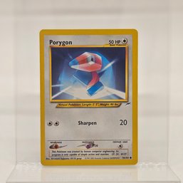 Porygon Neo Destiny Vintage Pokemon Card