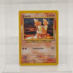 Slugma Neo Destiny Vintage Pokemon Card