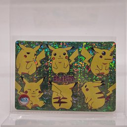 Pikachus Holo Prism Vintage Japanese Pokemon Vending Machine