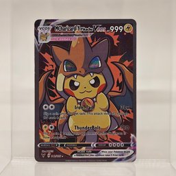 Charizard Pikachu Holo Custom Pokemon Card