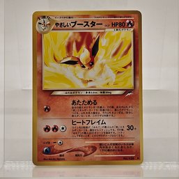 Light Flareon Vintage Japanese Pokemon Card Neo