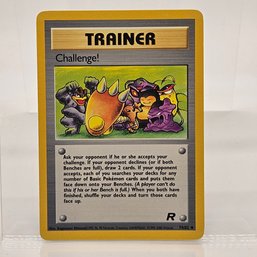 Challenge! Vintage Pokemon Card Rocket Set