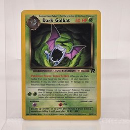 Dark Golbat Vintage Pokemon Card Rocket Set