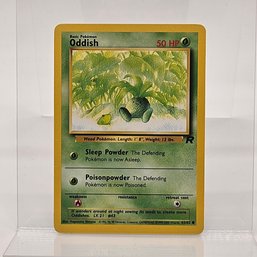 Oddish Vintage Pokemon Card Rocket Set