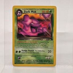 Dark Muk Vintage Pokemon Card Rocket Set