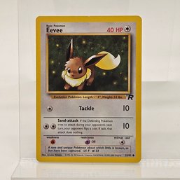Eevee Vintage Pokemon Card Rocket Set