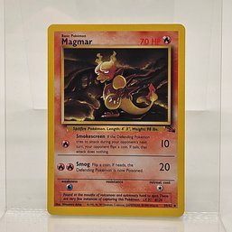 Magmar Vintage Pokemon Card Fossil Set