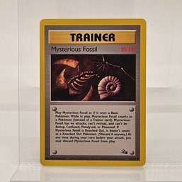 Mysterious Fossil Vintage Pokemon Card Fossil Set