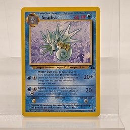 Seadra Vintage Pokemon Card Fossil Set