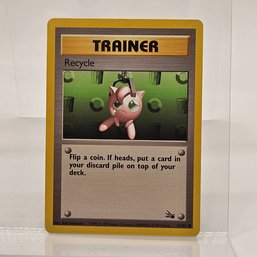 Recycle Vintage Pokemon Card Fossil Set