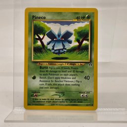Pineco Vintage Pokemon Card Neo Series