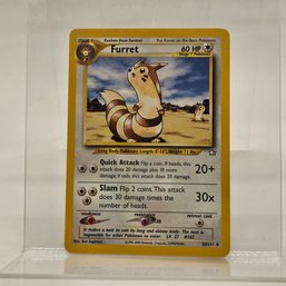 Furret Vintage Pokemon Card Neo Series