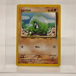 Larvitar Vintage Pokemon Card Neo Series