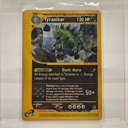 Tyranitar Non Holo Rare Pokemon Card Expedition E-Series