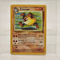 Primeape Vintage Pokemon Card Jungle Set