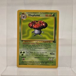 Vileplume Non Holo Rare Vintage Pokemon Card Jungle Set