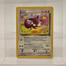 Eevee Vintage Pokemon Card Jungle Set