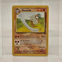 Marowak Vintage Pokemon Card Jungle Set