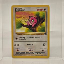 Jigglypuff Vintage Pokemon Card Jungle Set