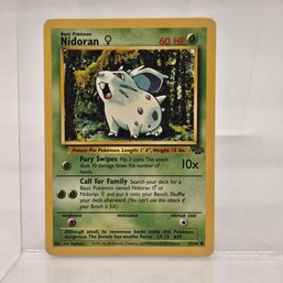 Nidoran Vintage Pokemon Card Jungle Set