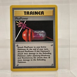 Pluspower Vintage Pokemon Card Base Set